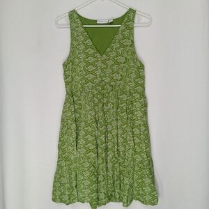 Sincerely Jules green floral dress size M